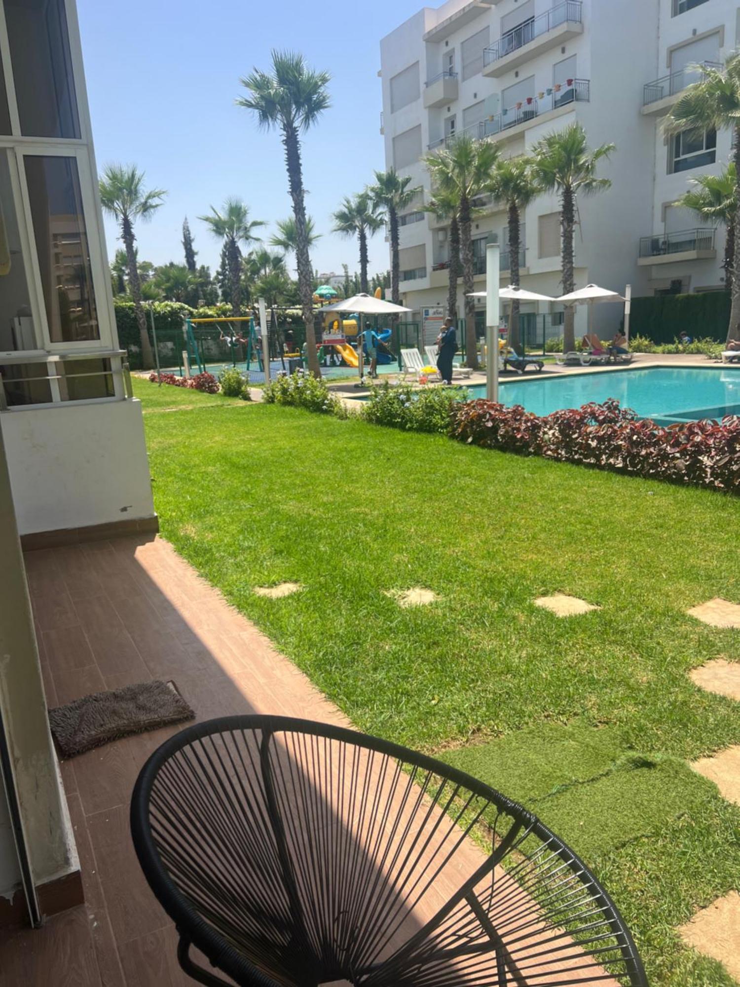Ferienwohnung Apparemment De Luxe Vue Piscine Bouznika Exterior foto